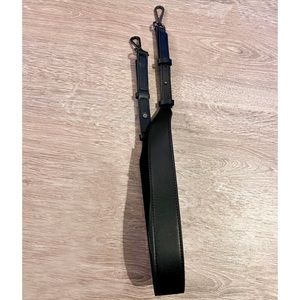 Black Leather Bag Strap